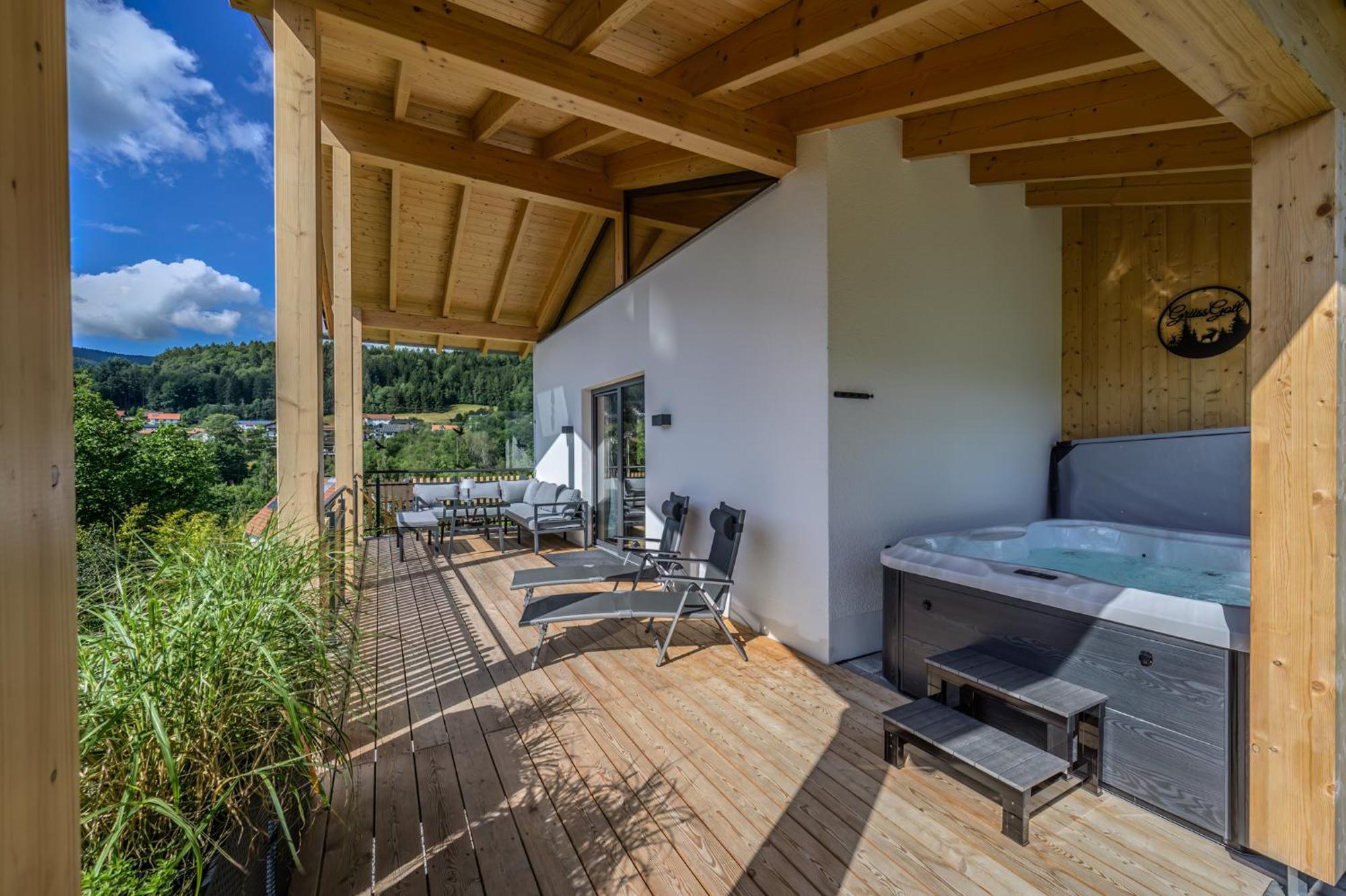 Chalets Woid_Liebe&Glueck Bodenmais Exteriér fotografie