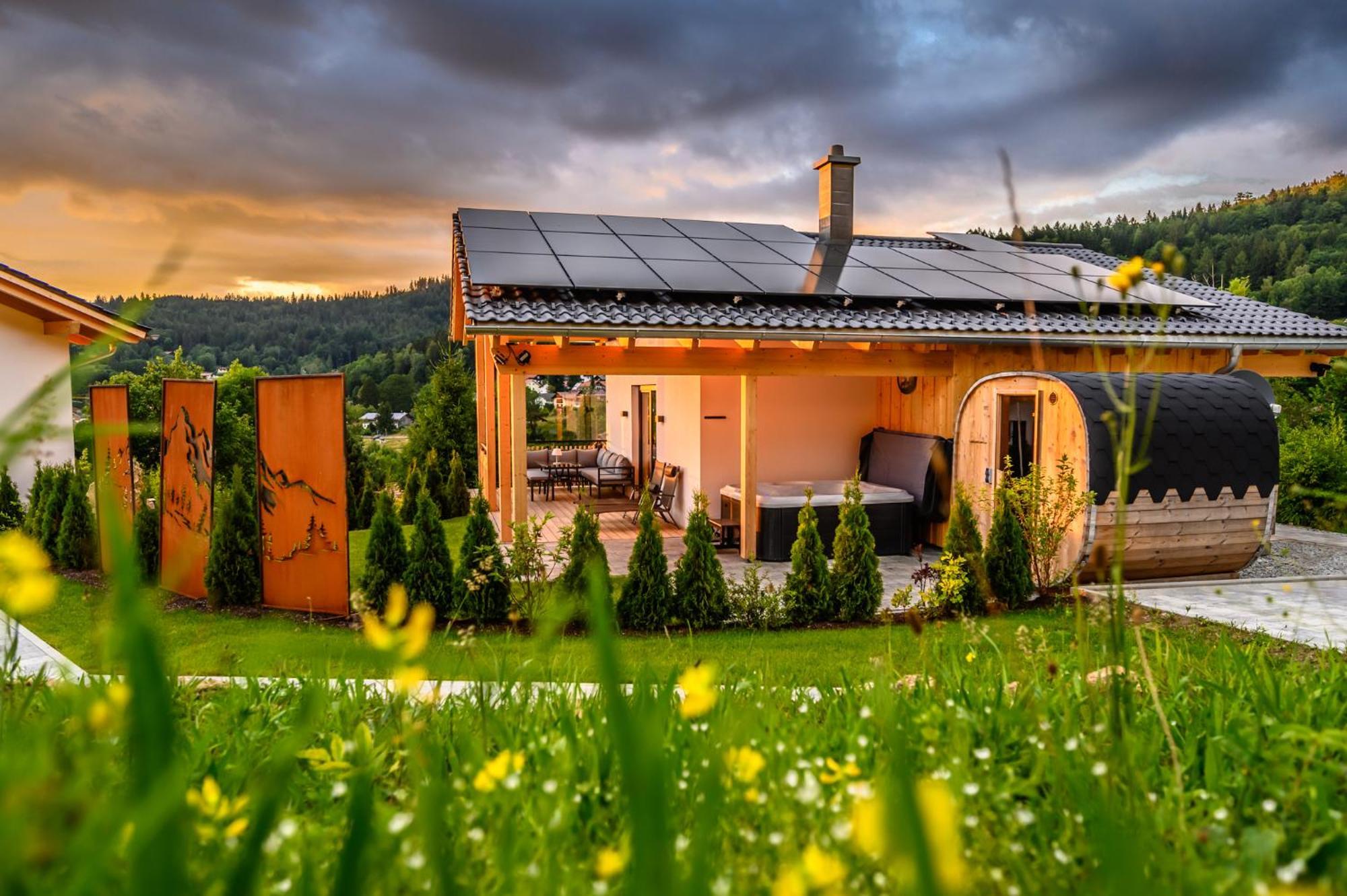 Chalets Woid_Liebe&Glueck Bodenmais Exteriér fotografie