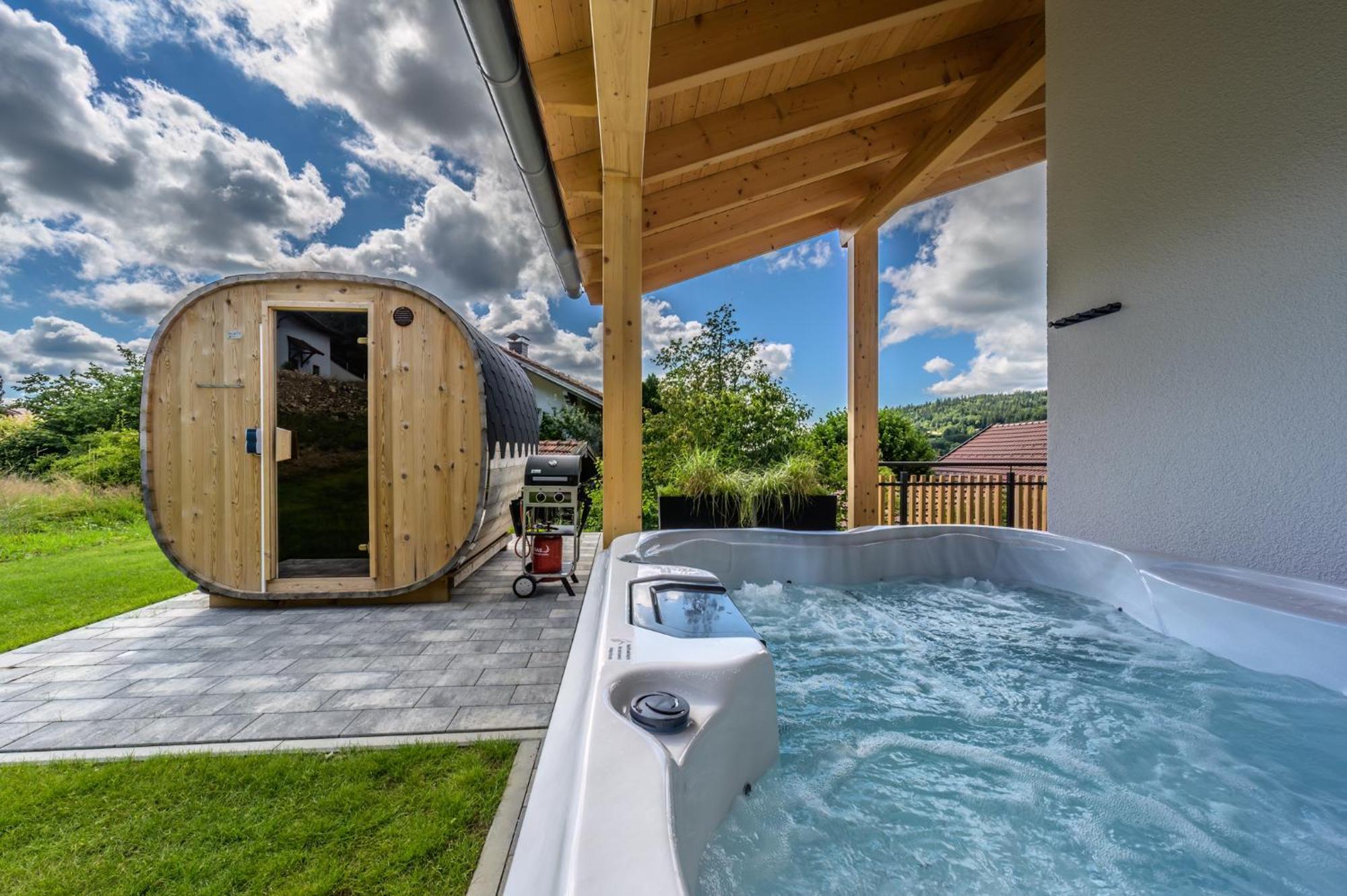 Chalets Woid_Liebe&Glueck Bodenmais Exteriér fotografie