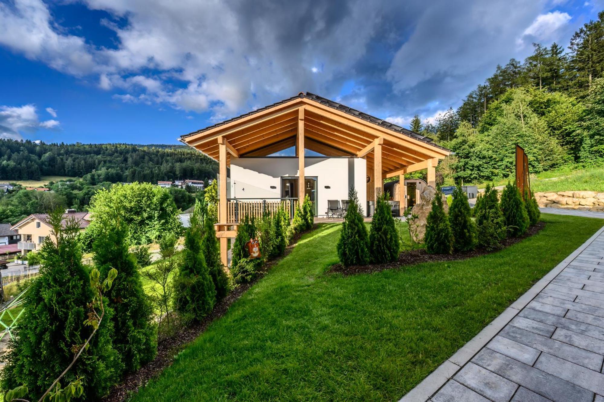 Chalets Woid_Liebe&Glueck Bodenmais Exteriér fotografie